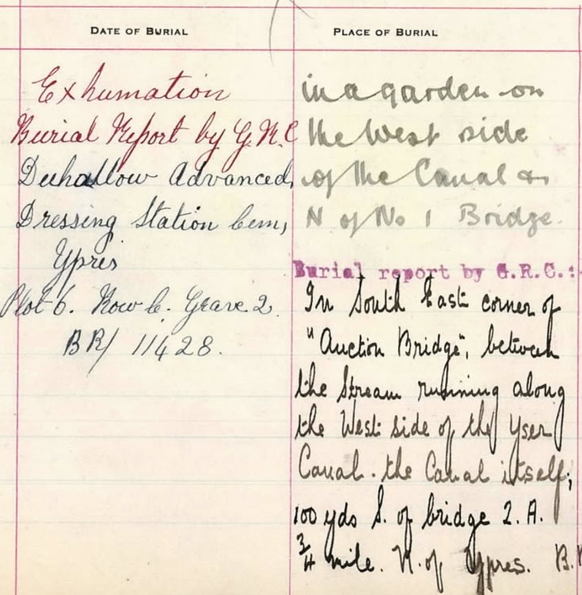 Herbert Morris Burial