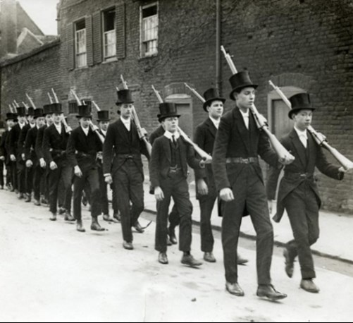 Boys From Eton College Formed The School's OTC.