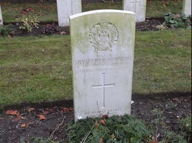 CHV Crichton Browne Headstone