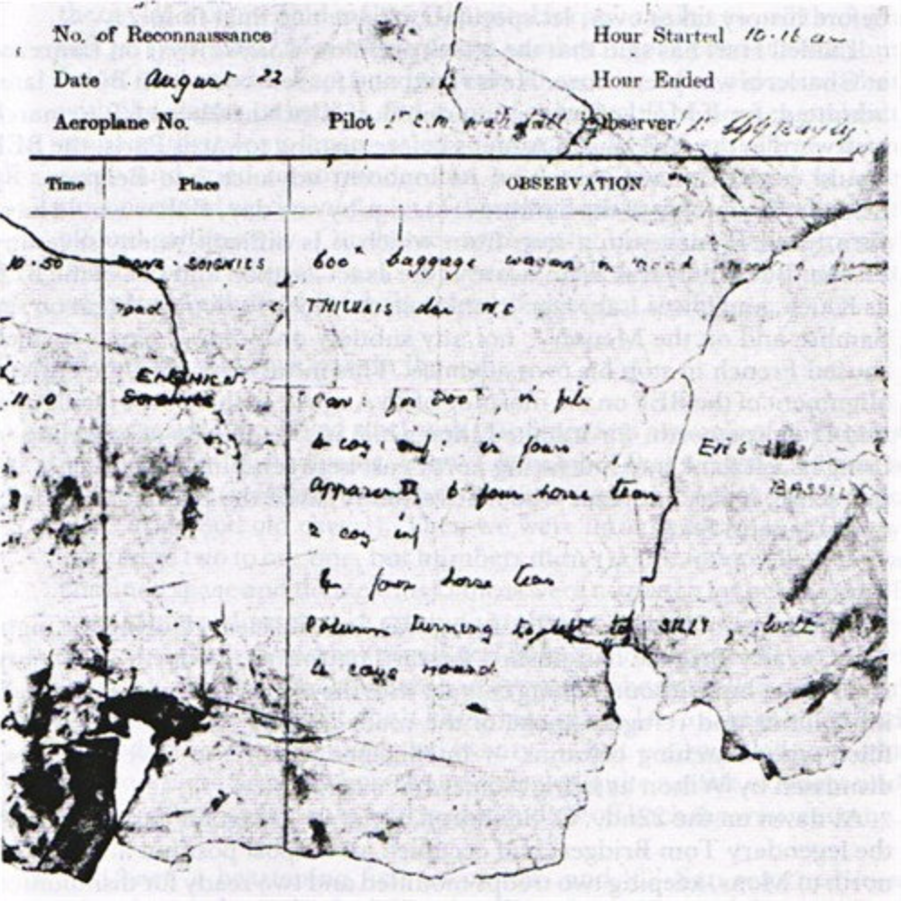 Remains Of Reconnaissance Report