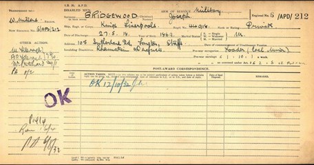 Joe Bridgewood Ledger 2