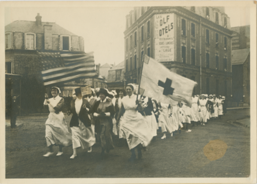 American Nurses In France In 1918