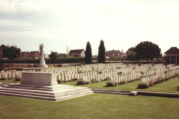 The Roisel Communal Cemetery Extension. Private ‘Smith’ (Presumed To Be A Pseudonym) Was Said By Coxon To Have Been Buried Here.