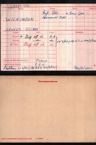 Ernest Berdoe Wilkinson