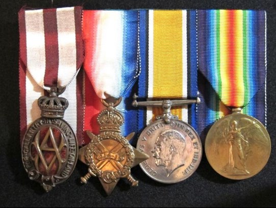 The Medal Group Belonging To Walter Beard