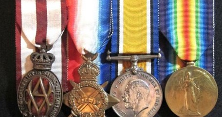 The Medal Group Belonging To Walter Beard