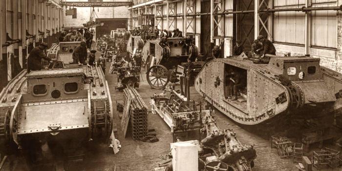 Tank Production At Foster's In Lincoln