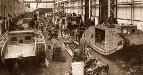 Tank Production At Foster's In Lincoln