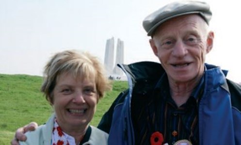Donald And His Wife Karen At The Rededication In 2007.