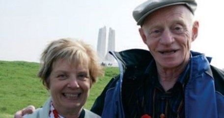 Donald And His Wife Karen At The Rededication In 2007.