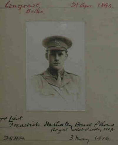 Capt. Freddie H.B. Selous 3 May 1916