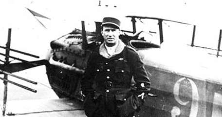 Maurice Boyayu With SPAD XIII