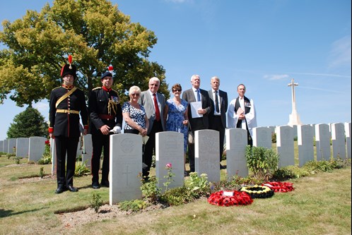 Marfaux British Cemetery For Leonard Maidment