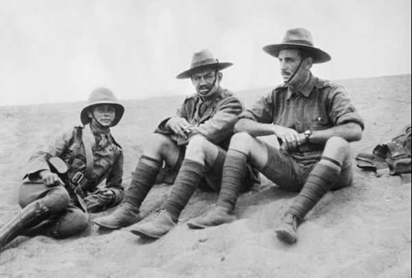 Swannell In Egypt 1915