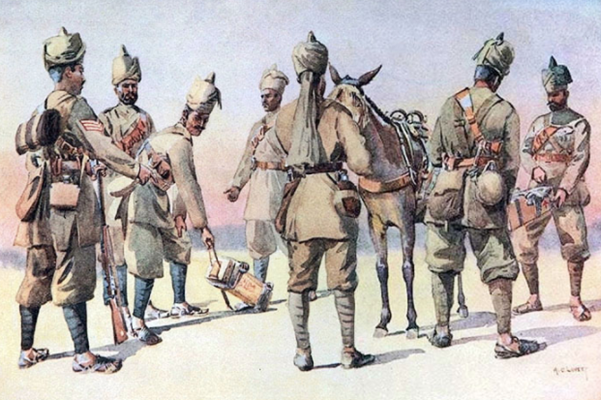 Punjabis Watercolor