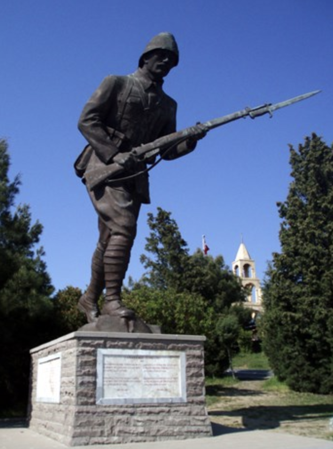 A Memorial To Ataturk On The Peninsula