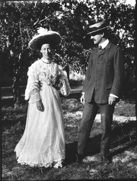 Mr And Mrs Doughty Wylie In Turkey, 1907