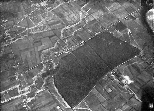 The Battlefield. Neuve Chapelle Village Is At The Very Top Of The Photograph, Just Left Of Centre