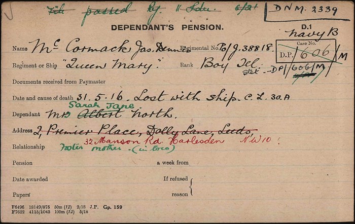 Mccormack Jas Dennis Po J38818