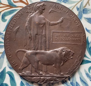 The 'Death Penny' De Tolle Swain