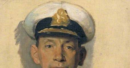 Sketch Of Vice Admiral Sir Roger Kyes 1872 1945 Kcb Cmg Cvo Ds