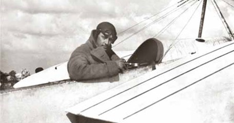 William In Pre War Aeroplane