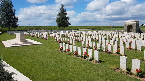 Bouchoir New British Cemetery. Photo - CWGC
