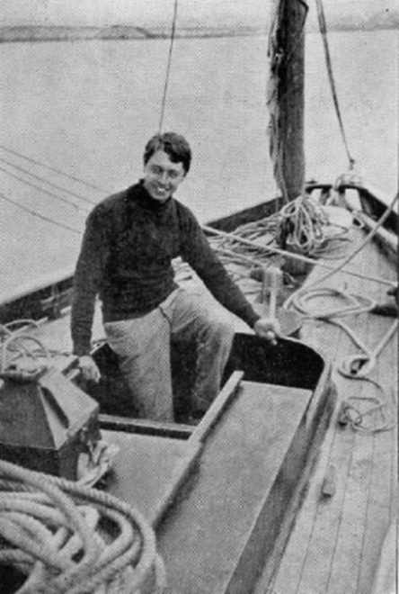 Gordon Shephard Aboard The Sorata.
