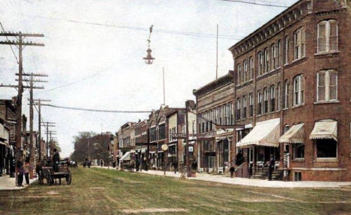 Main Street, Shawano, Early 1900S