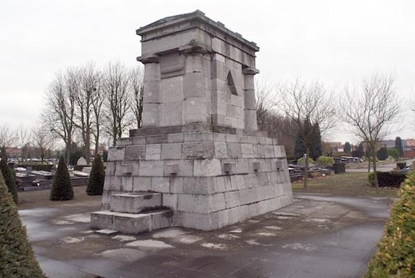 The Memorial To The Zeppelin Crew In Ghent.