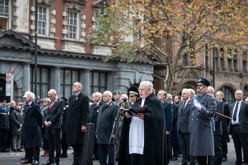 Ceremony At Cenotaph 2025