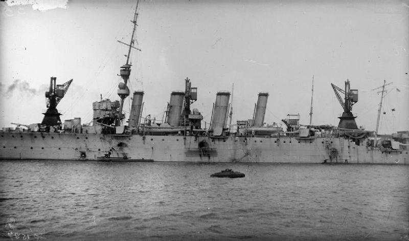 Damage To HMS Chester