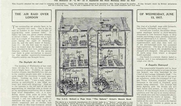 Gotha Air Raid Reports