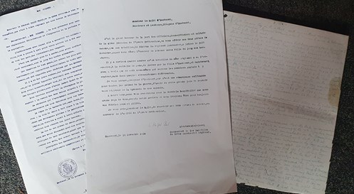 Personal Papers Relating To William Ralph Peel, Including His Diary Referencing The Foresters House 4 November 1918