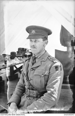 Portrait Of Lieutenant (Lt) James Lionel Montague Sandy