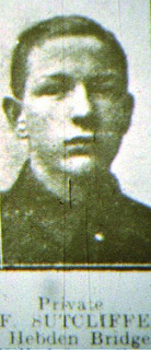 Private Fred Sutcliffe