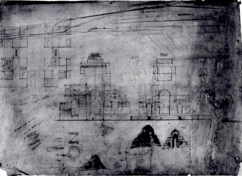 Rawing Of The St Quentin Memorial