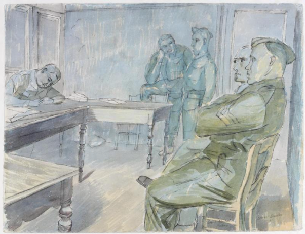 Second Word War Court Martial, At Halluin