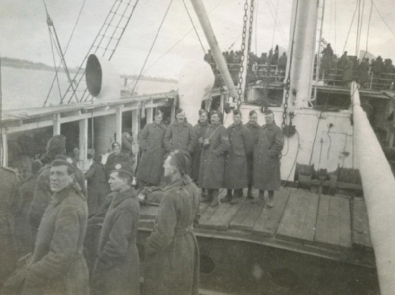 16Th Battalion Aboard HMT Maidan On 12 February 1915