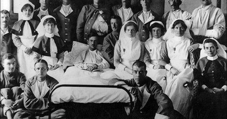 A Mixed Group Of Territorial Force Nursing Service Nurses Matron, Sisters And Staff Nurses