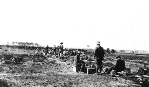 QODY Officers And Men Preparing For Battle.