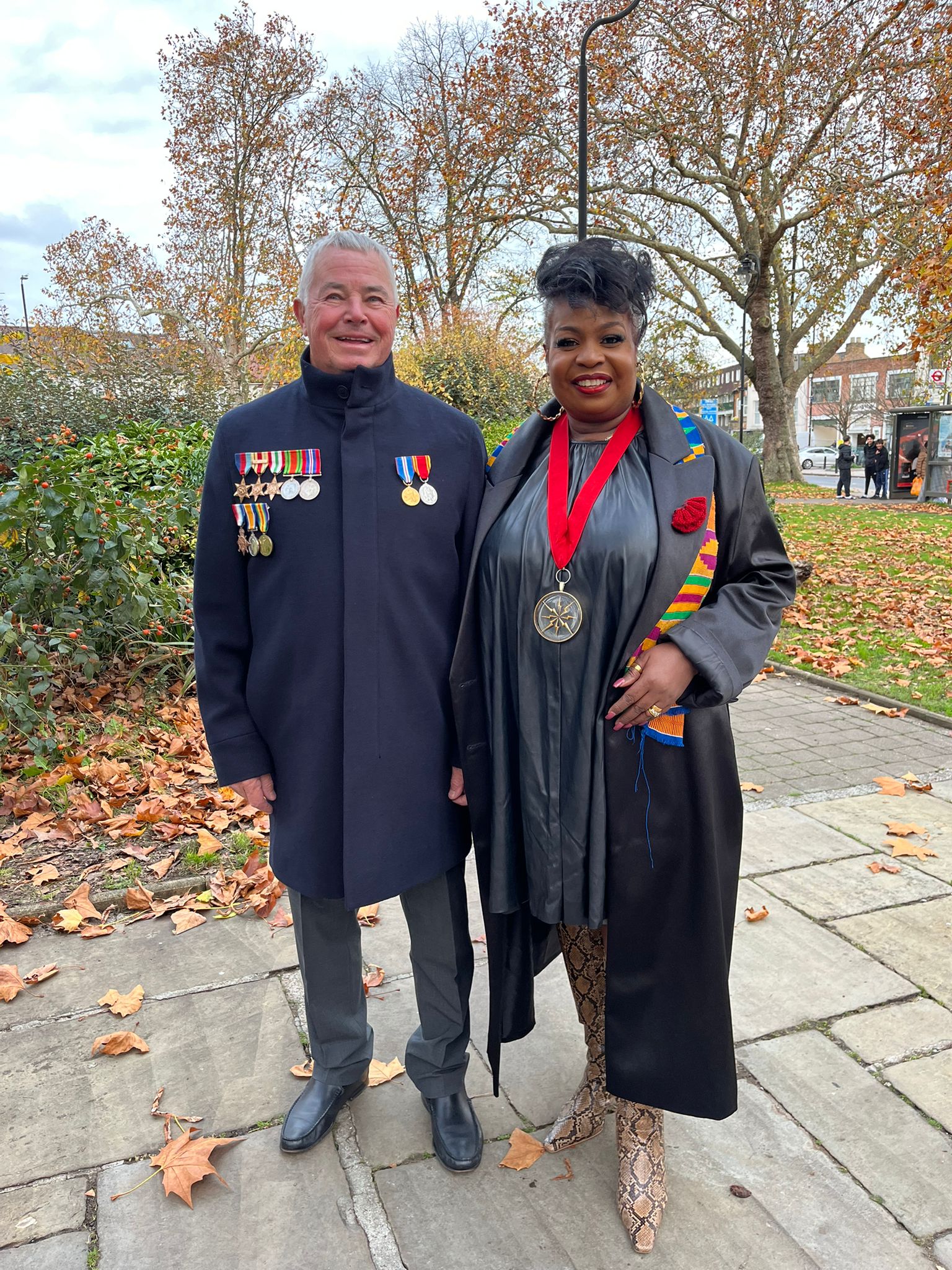 11 Neil With Haringey Deputy Mayor Michelle Simmons Safo