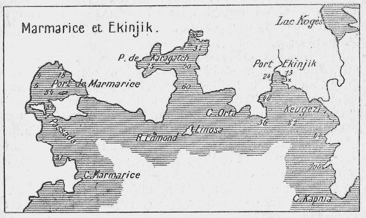 P.63 Map Marmarice To Ekinjik