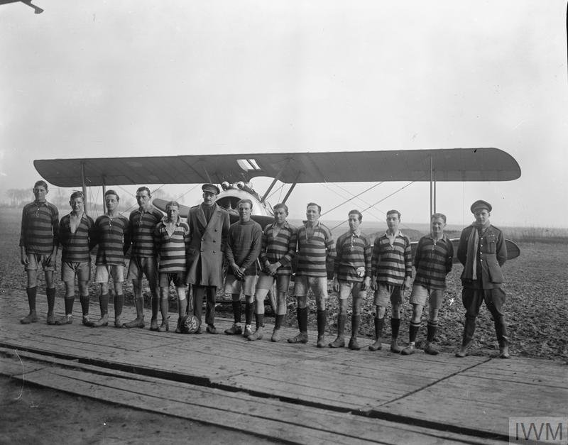54 Squadron RAF Football Team (IWM Q9944)