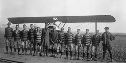54 Squadron RAF Football Team (IWM Q9944)
