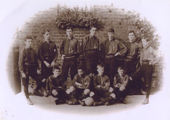 The Orphanage Football XI, C1902.