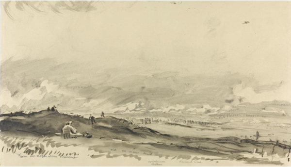 Artillery Fire On Mametz Wood