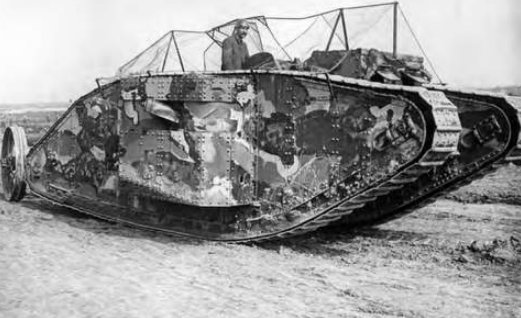 A Photograph Taken At Elveden Of A Female Tank In Solomon’S Camouflage