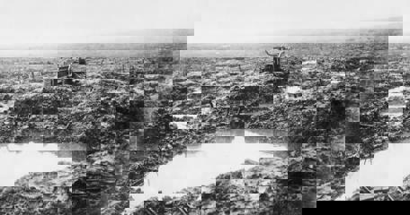 A Derelict Tank Stuck In The Mud.