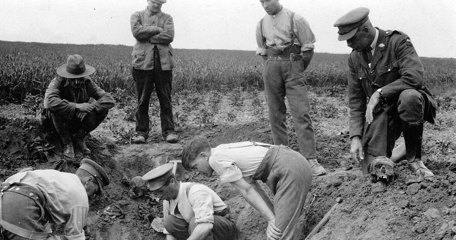 Re Exhumation At Lagnicourt 23 June 1920